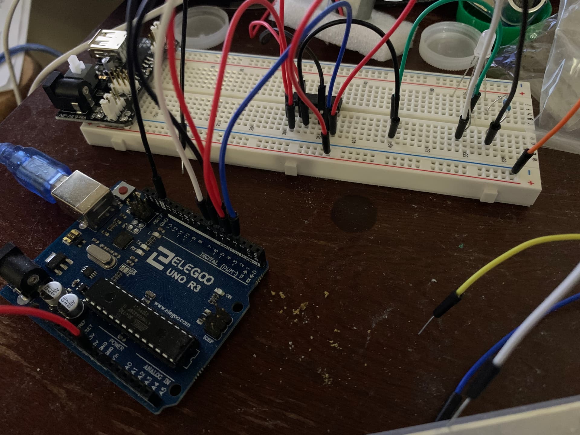 Is it normal for .3v to be received on ground circuit using L293D ...