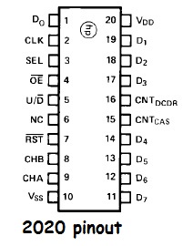 help interfacing an external quadrature encoder/counter chip - Avago ...