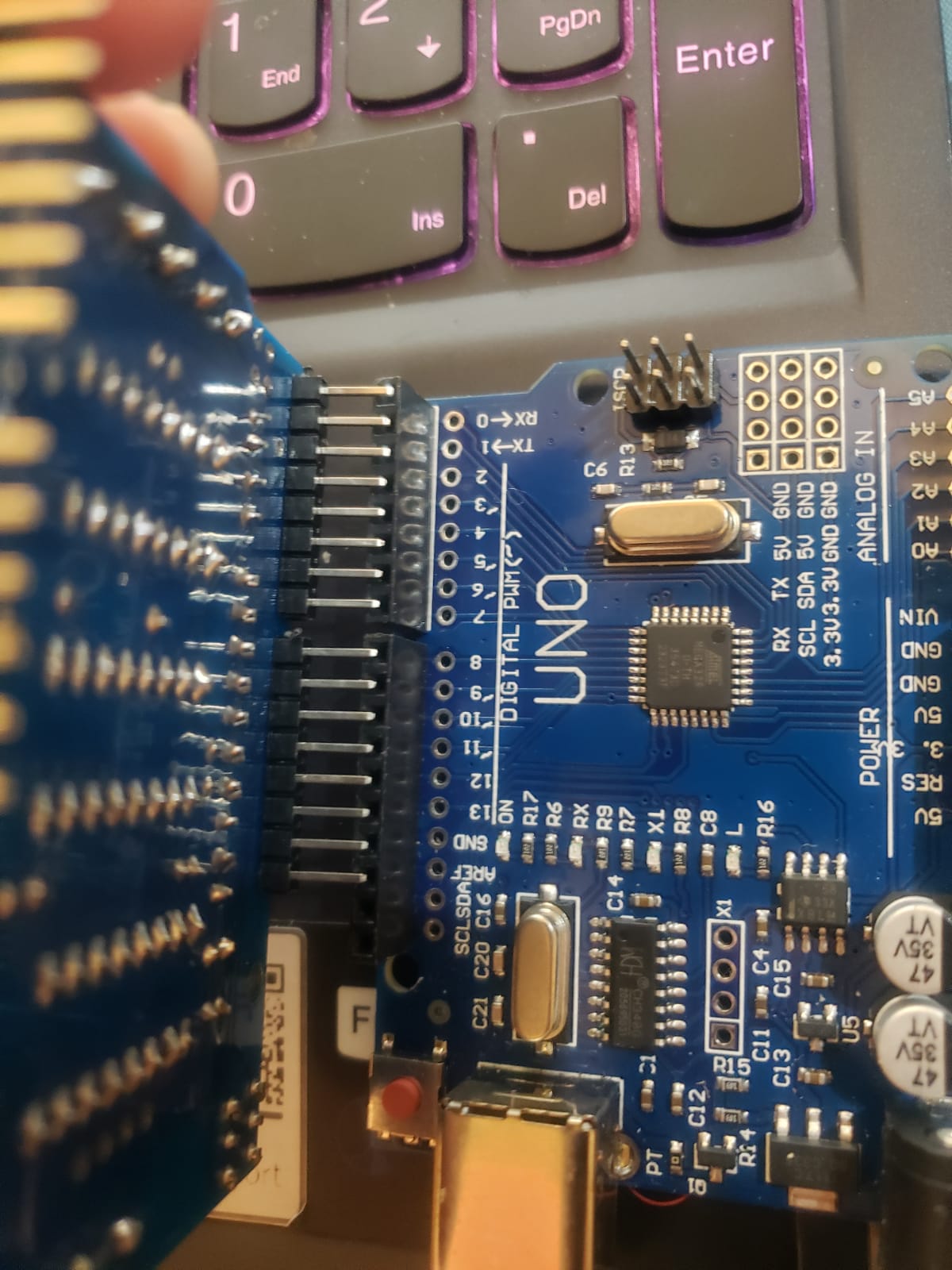 RX TX PINS ON ARDUINO UNO WITH l293d MOTOR DRIVER SHIELD - General ...