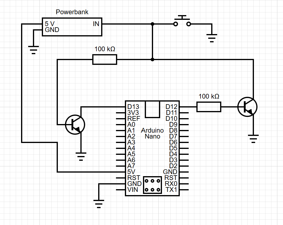 Reading and writing to a pin with protection against back-powering ...