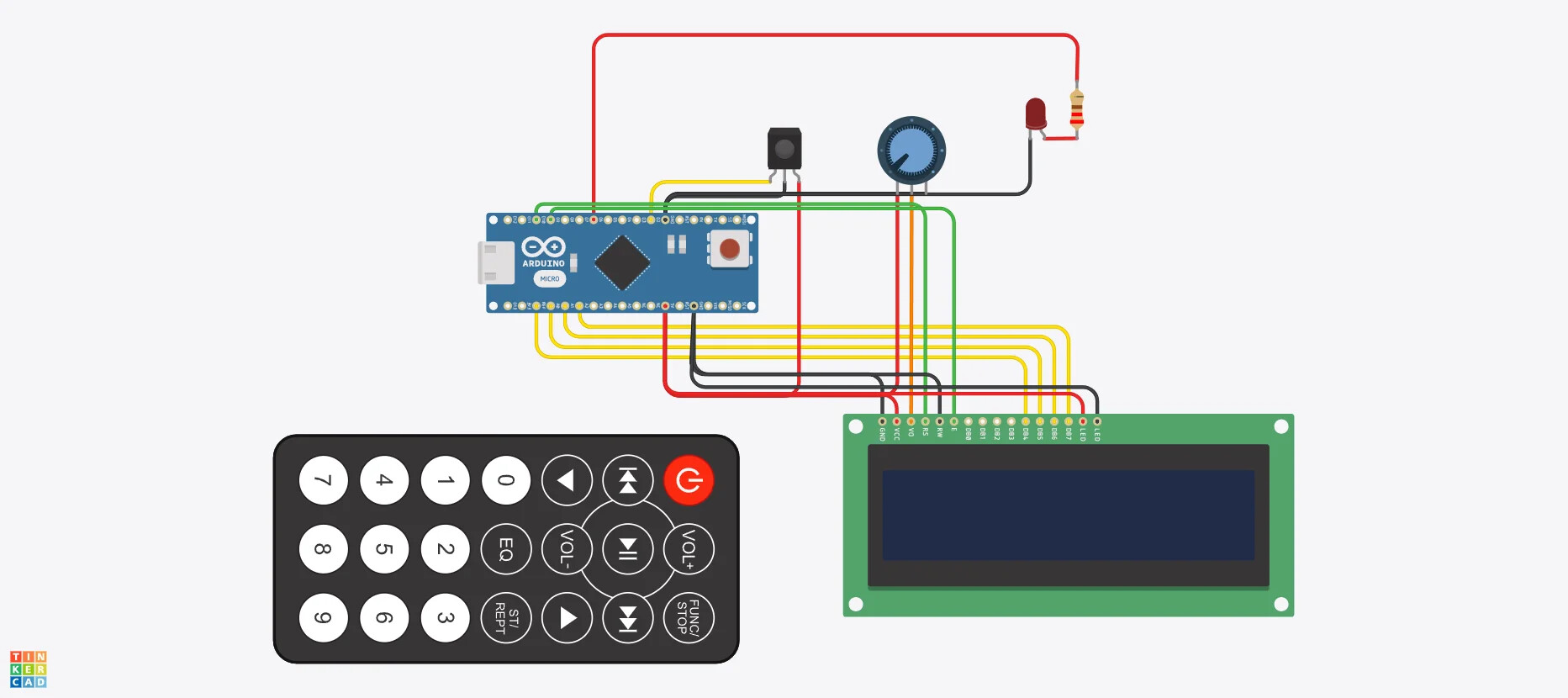 Control LED brightness with IR remote on the ATMega4809 - Nano Every ...