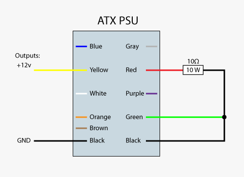 Help with converting psu to 5v powersupply for arduino - General ...