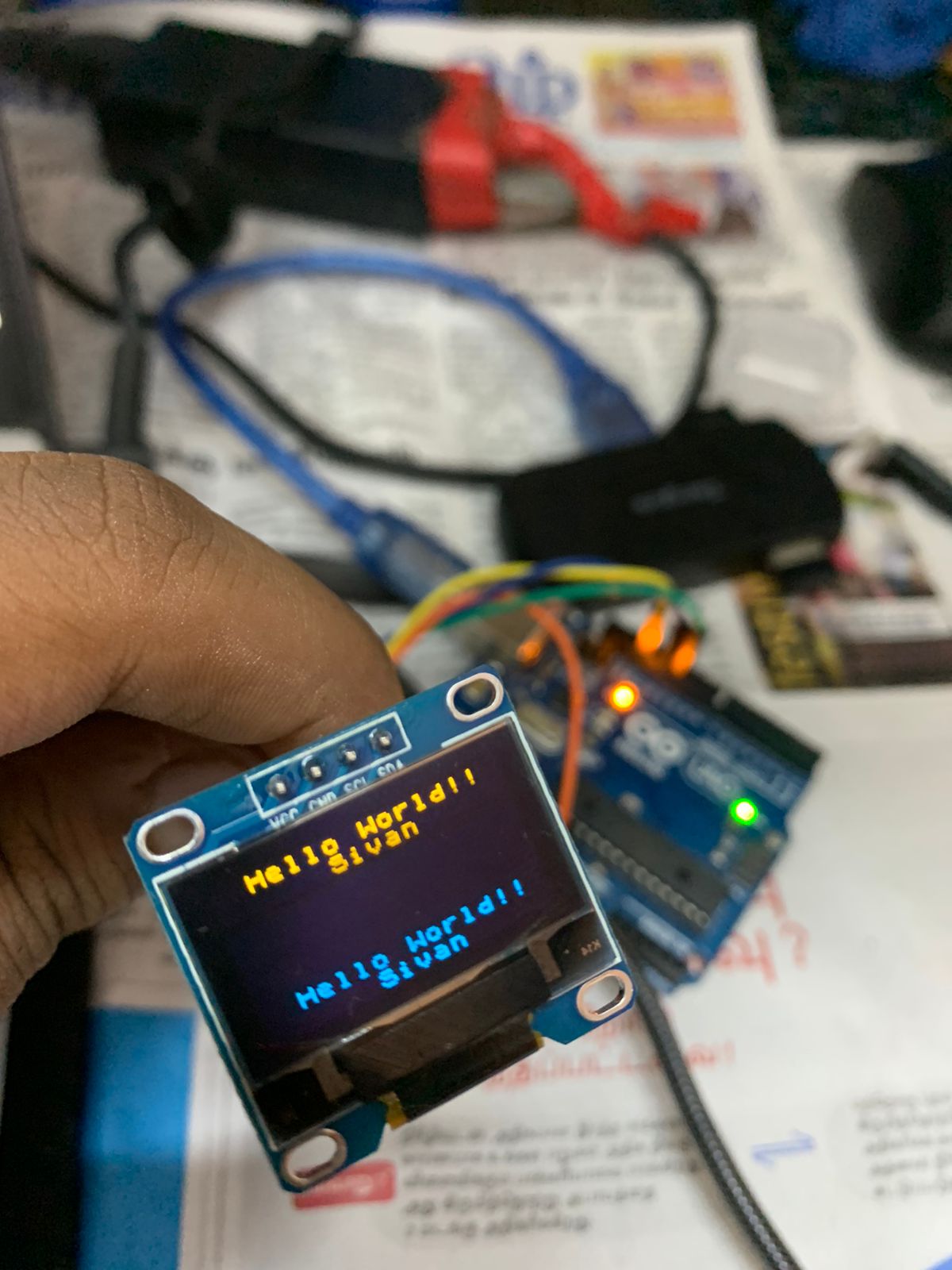 OLED Display 128*64 I2C not working despite all measures taken - Page 2 ...