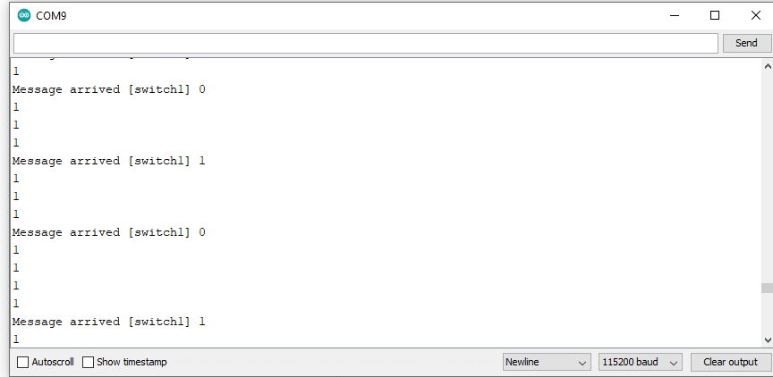 Control esp-01s with relay module through mqtt and offline button ...