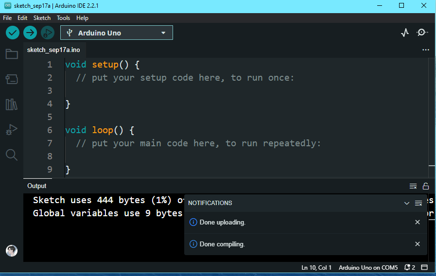 Why isn't the uploaded code working on arduino uno smd r3 - Programming ...