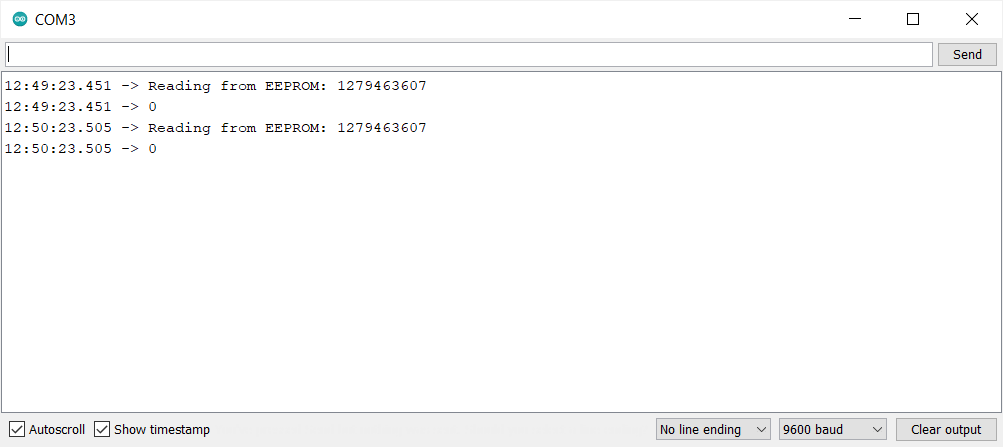 Counter and storing value in EEPROM - Programming - Arduino Forum