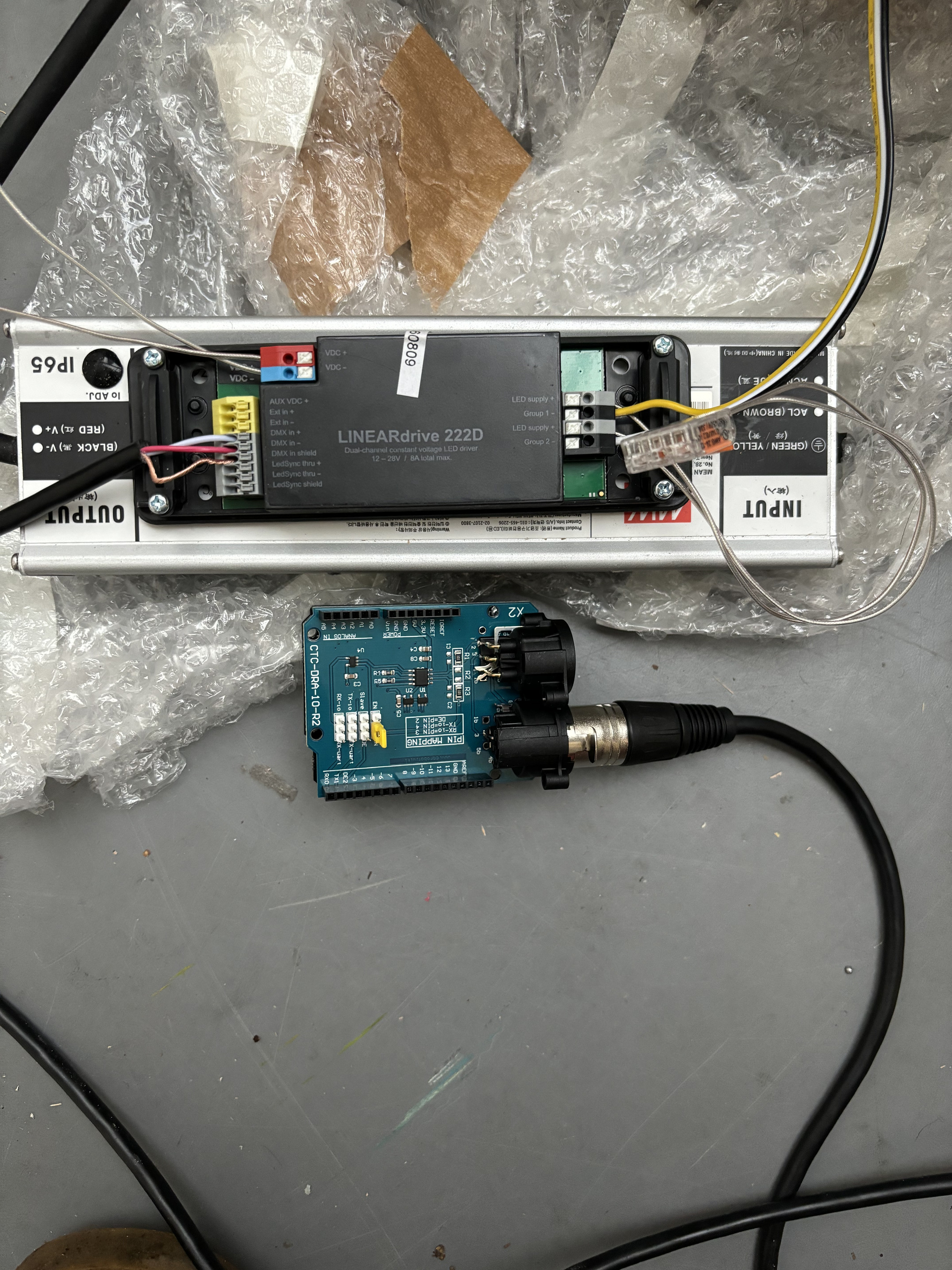 2 Channel LED strip control with DMX - LEDs and Multiplexing - Arduino ...