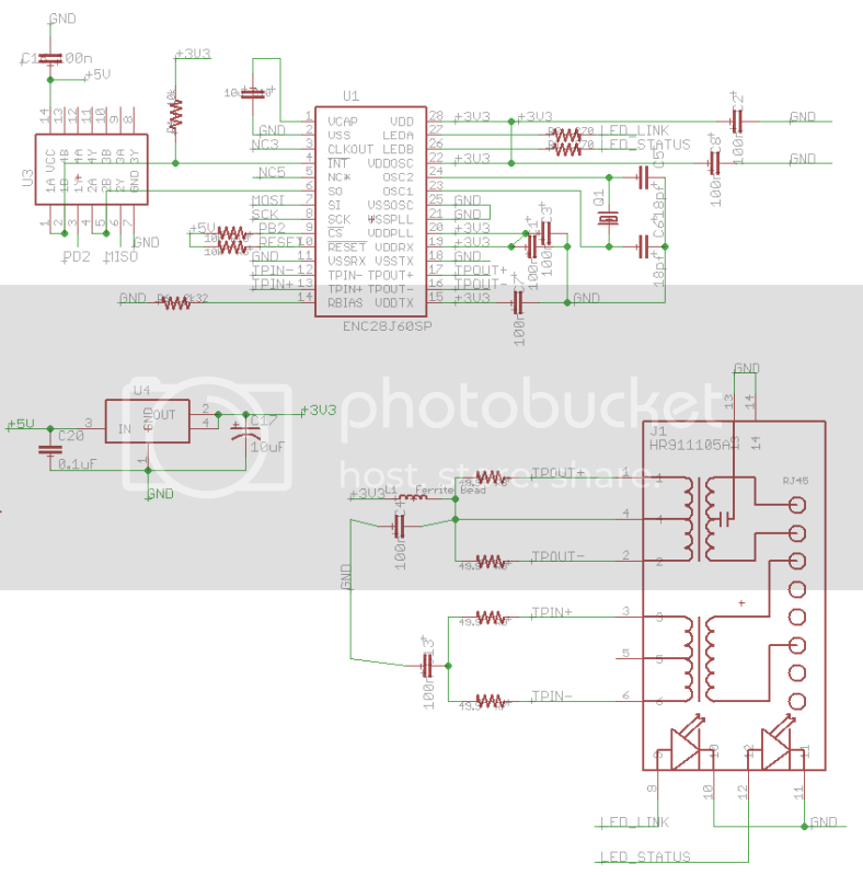 Testing homebrew ENC28J60 Ethernet interface - Page 2 - Interfacing ...