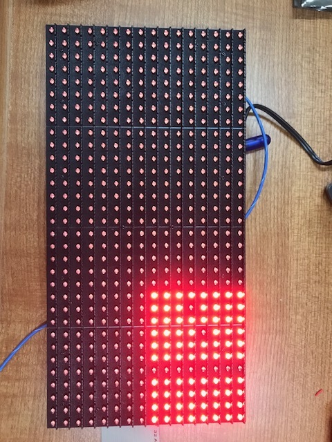 Communicating with P10 LED Display from ethernet shield - Project ...