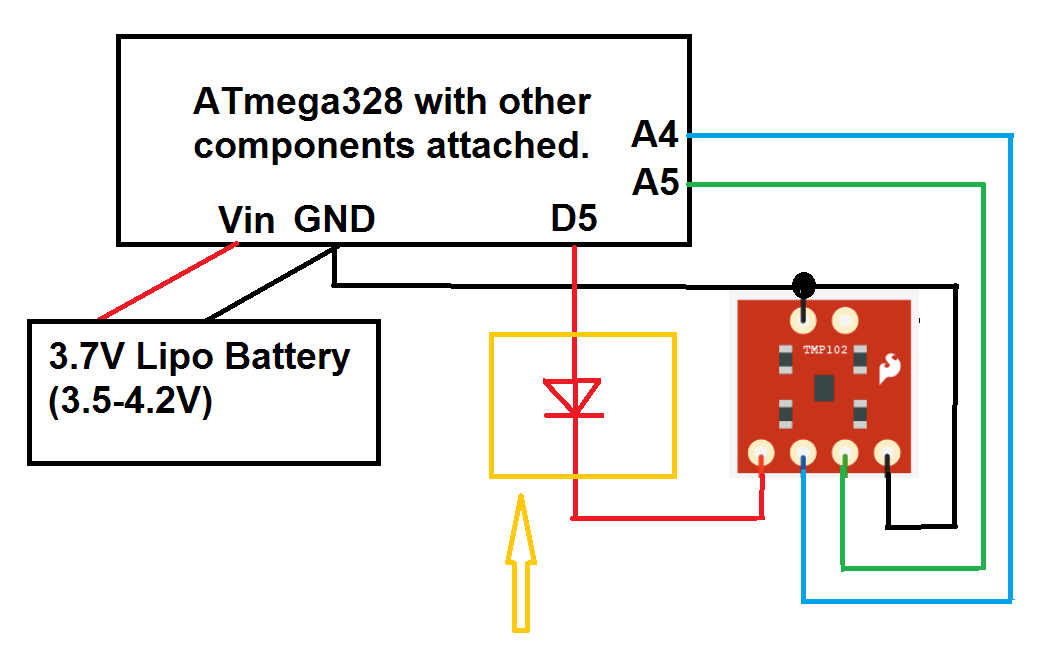 Temperature sensor voltage divider General Electronics Arduino Forum