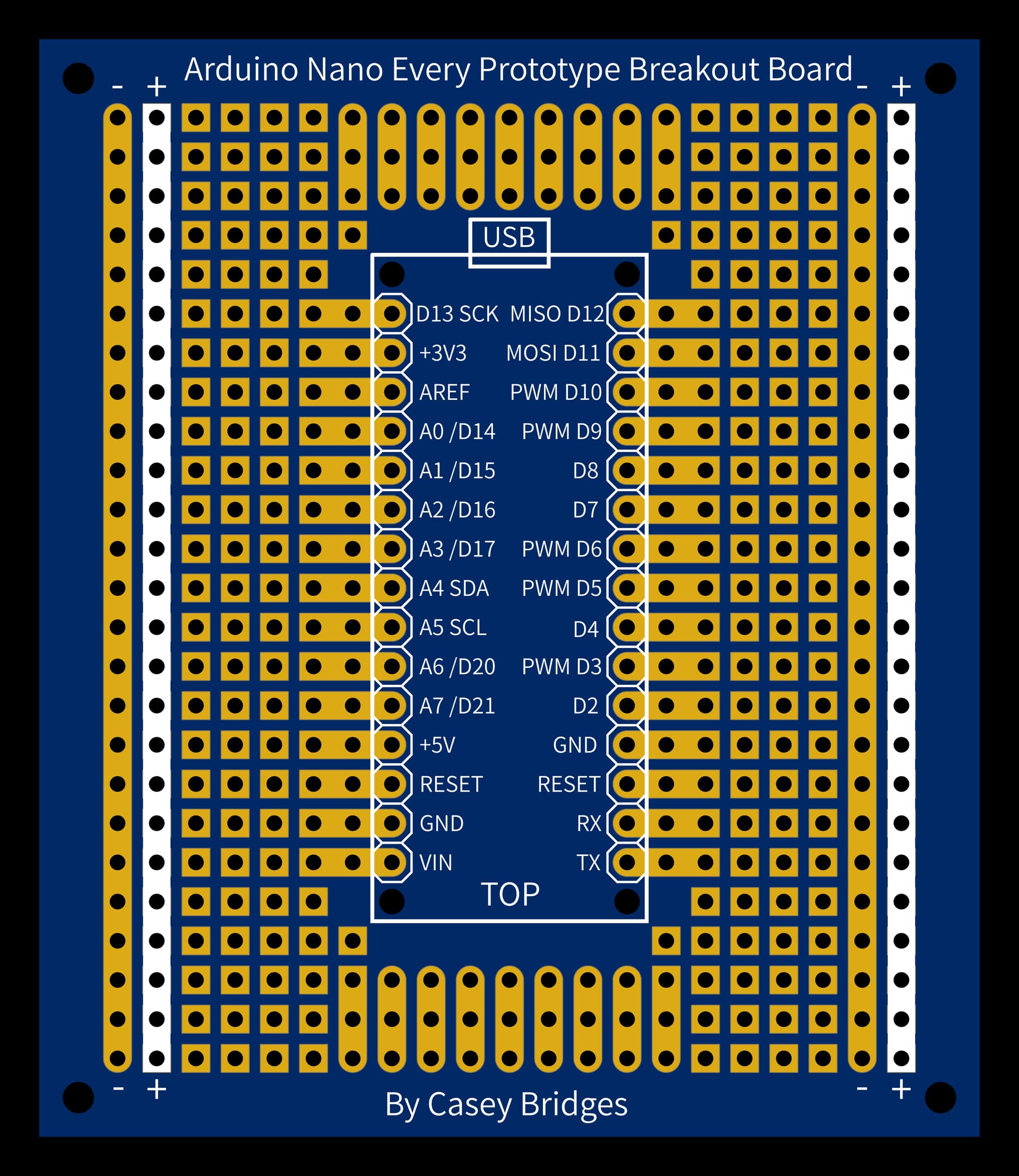 Making Prototype Board For Nano - Nano Every - Arduino Forum