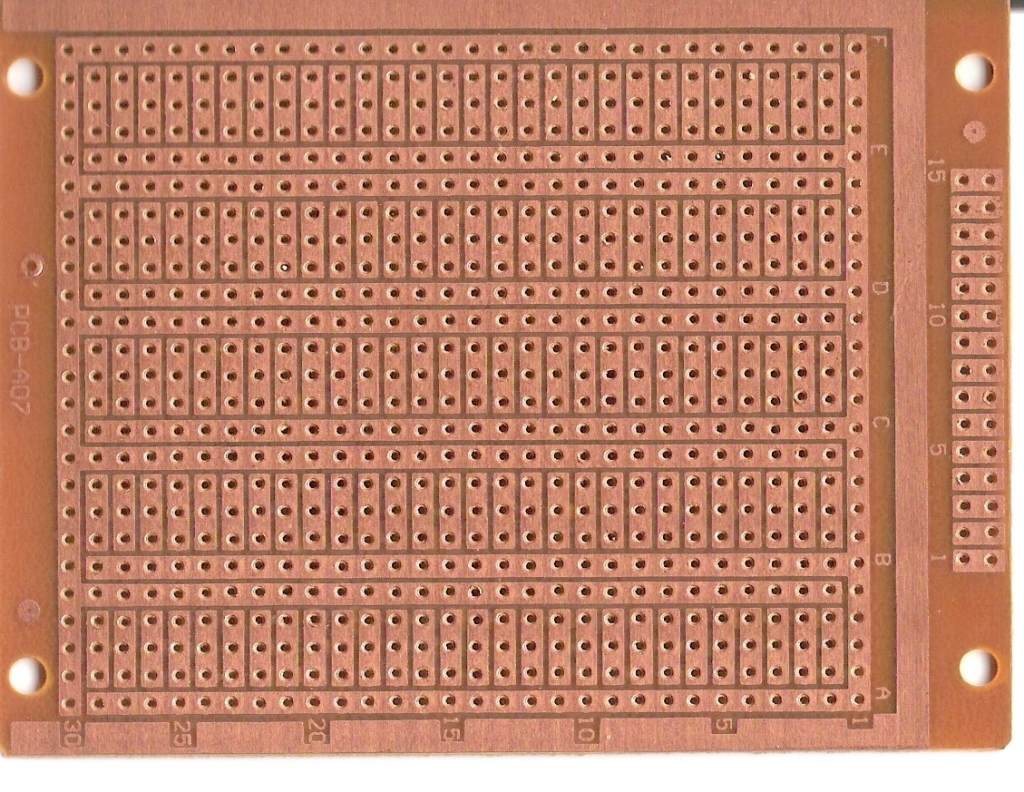 Electrical characteristics of breadboard vs perfboard General