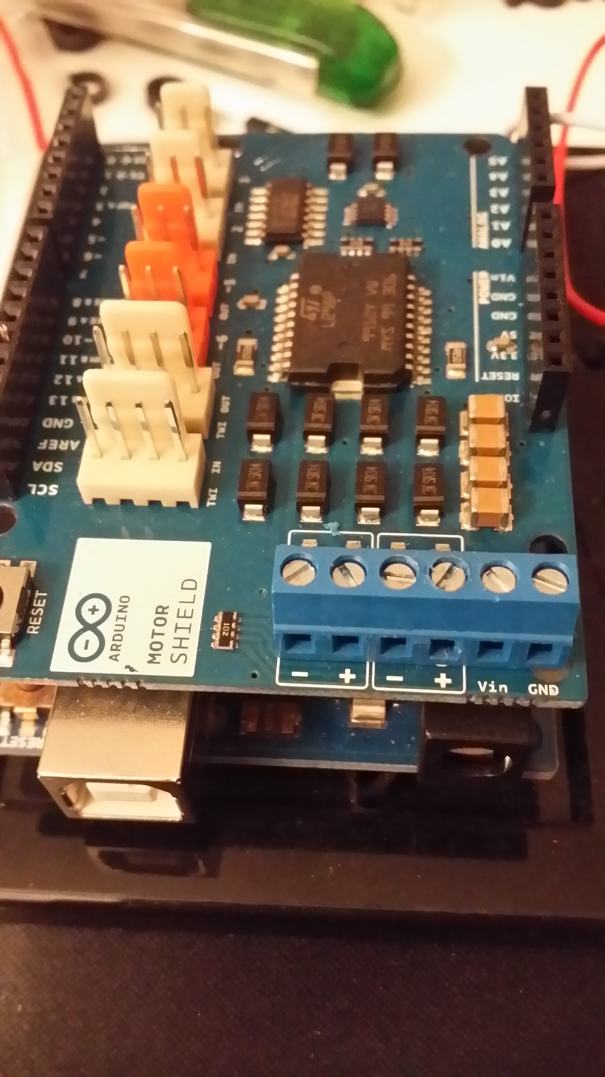 Motor Shield with low voltage output - Motors, Mechanics, Power and CNC ...