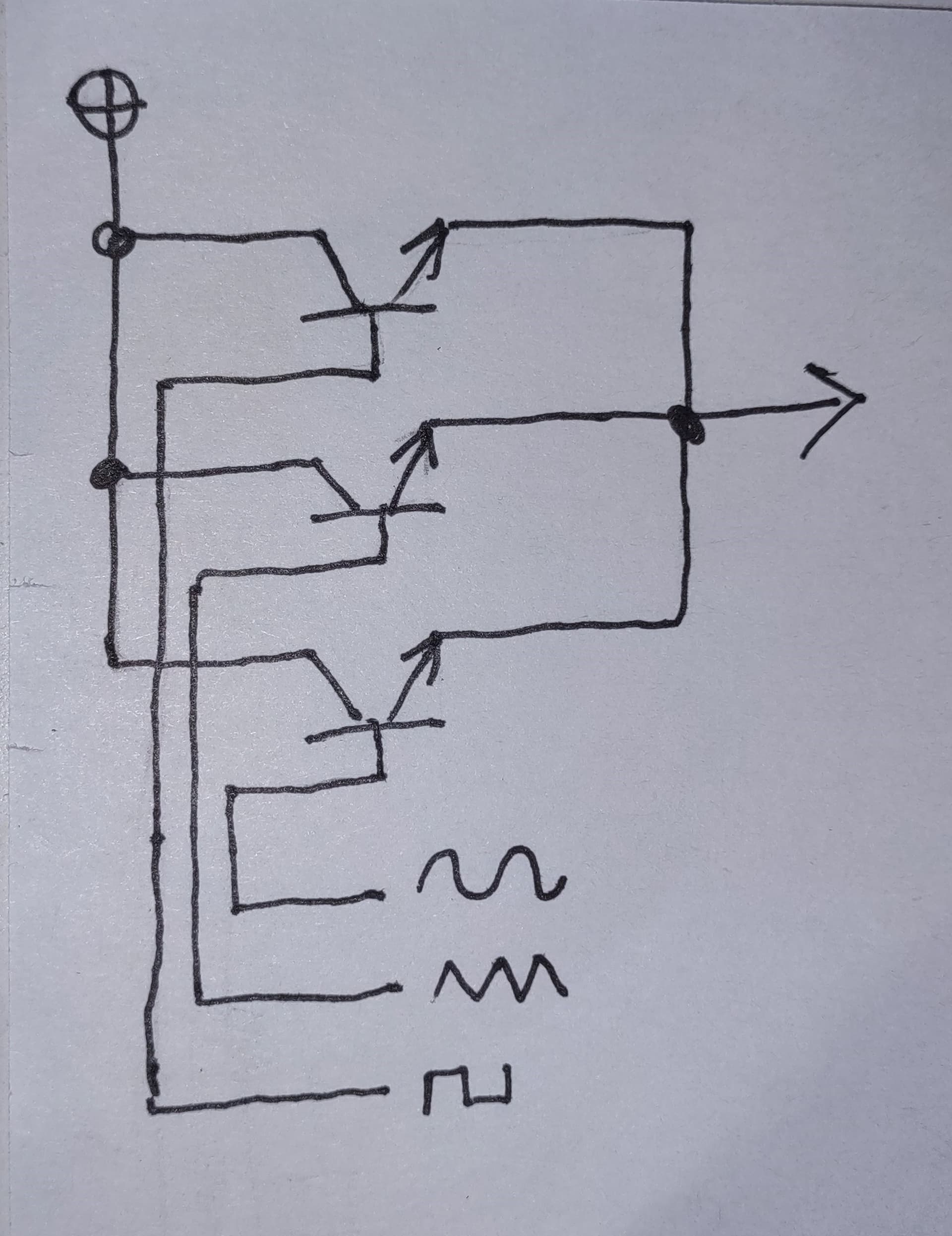 Help! I want to use transistors to switch which output pin is being ...