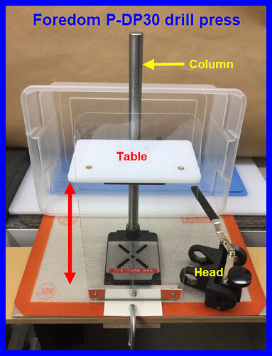 Foredom Jewelry Drill Press Fixture