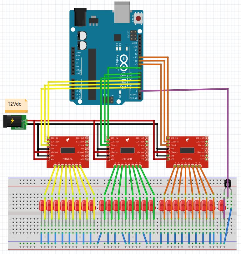 Controlling 25 LED's with an Arduino - General Electronics - Arduino Forum