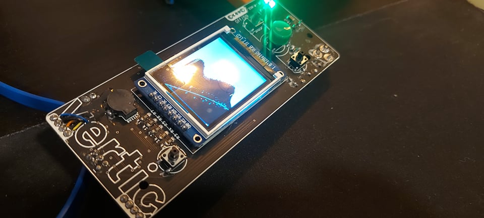 tft display glitch in stock