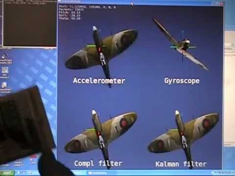 Guide to gyro and accelerometer with Arduino including Kalman filtering ...