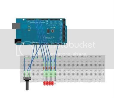 my first code and project 4 led sequential fader - Exhibition - Arduino ...