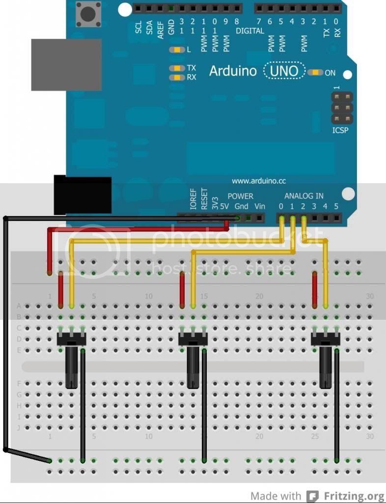 Arduino to Processing RGB Screen Communication - Interfacing w ...