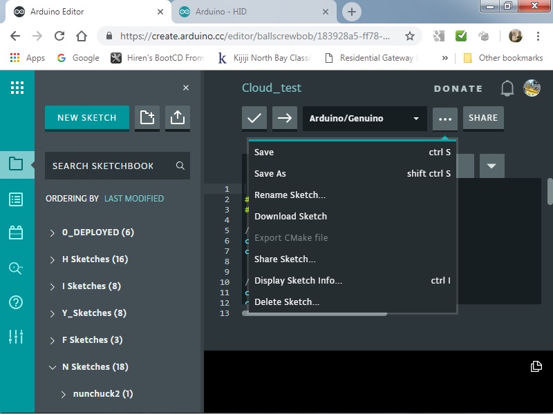 the lack of UI - Cloud Editor - Arduino Forum