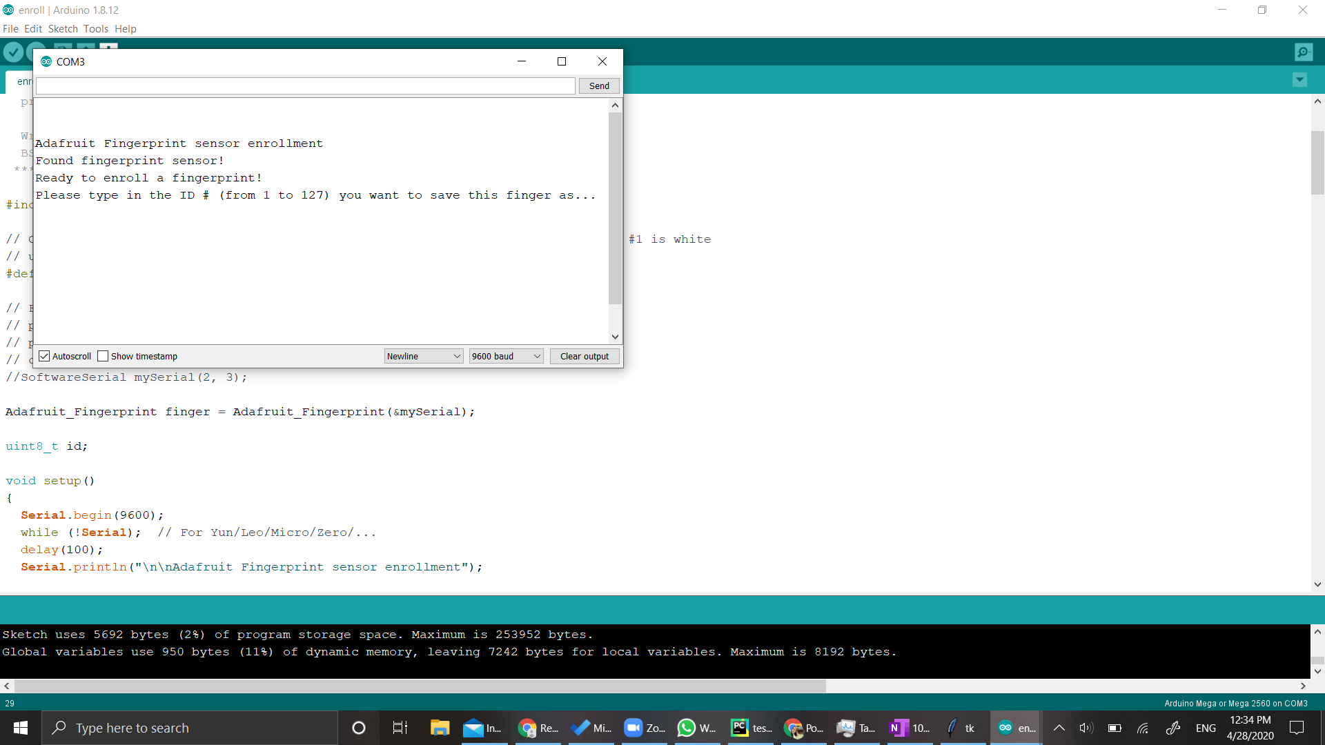 Adafruit fingerprint sensor not recognizing fingerprint - Sensors ...