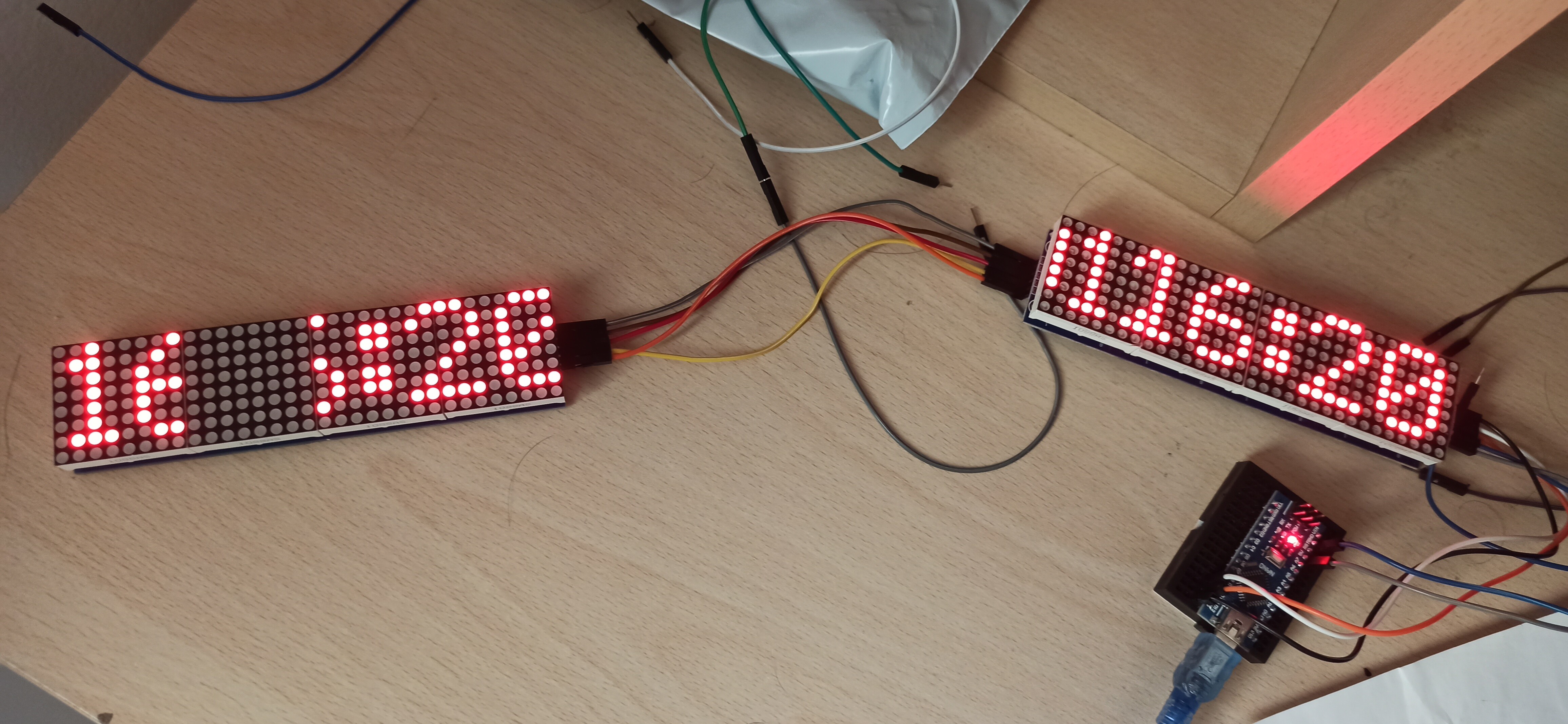 Increase the number of led matrix to 8 - LEDs and Multiplexing ...