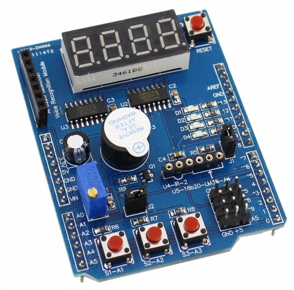 Arduino uno and Multifunctional board and encoder - Programming ...
