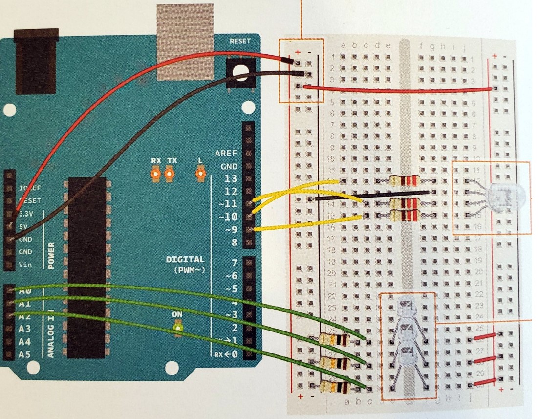 Question about phototransistor and resistors (Arduino projects book ...