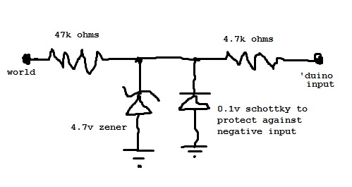 Maximum Current/Voltage into an analog pin on an Arduino Uno - Page 2 ...