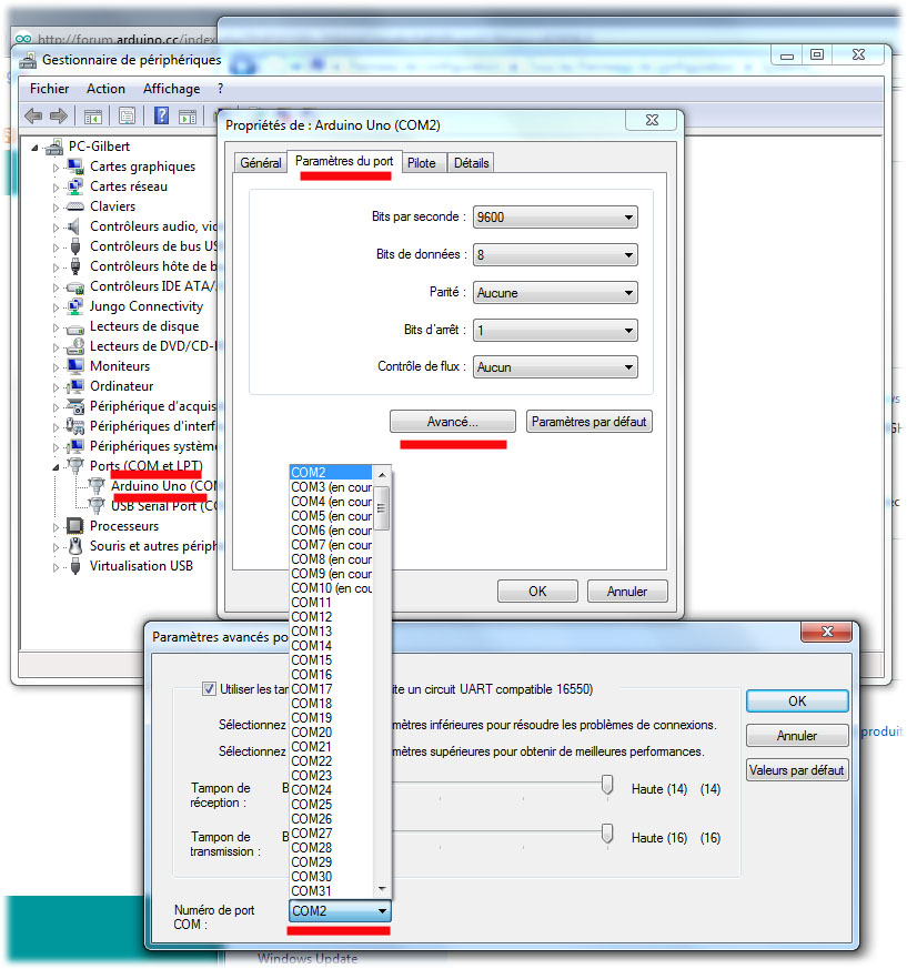Boot Loader et port COM - Français - Arduino Forum