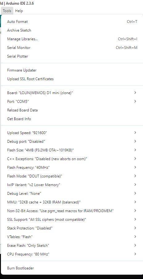 Where is programmer menu item? - IDE 2.x - Arduino Forum