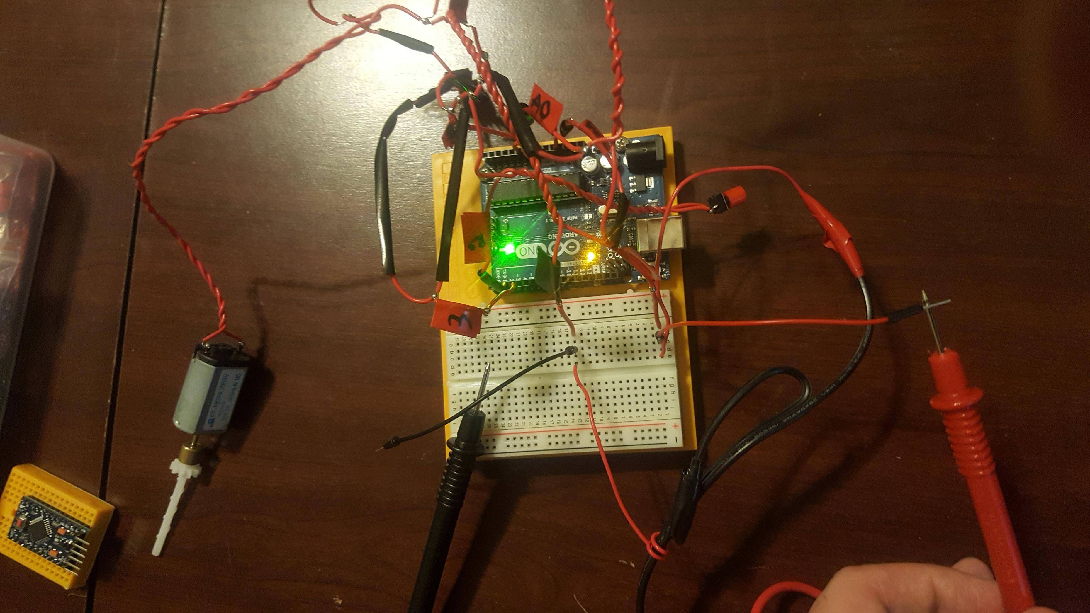 Circuit works on breadboard, kills every Arduino Pro Mini when wired ...