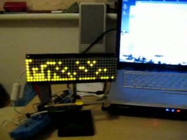 Arduino to 384 LED display module (MCU Interface) - Page 9 ...