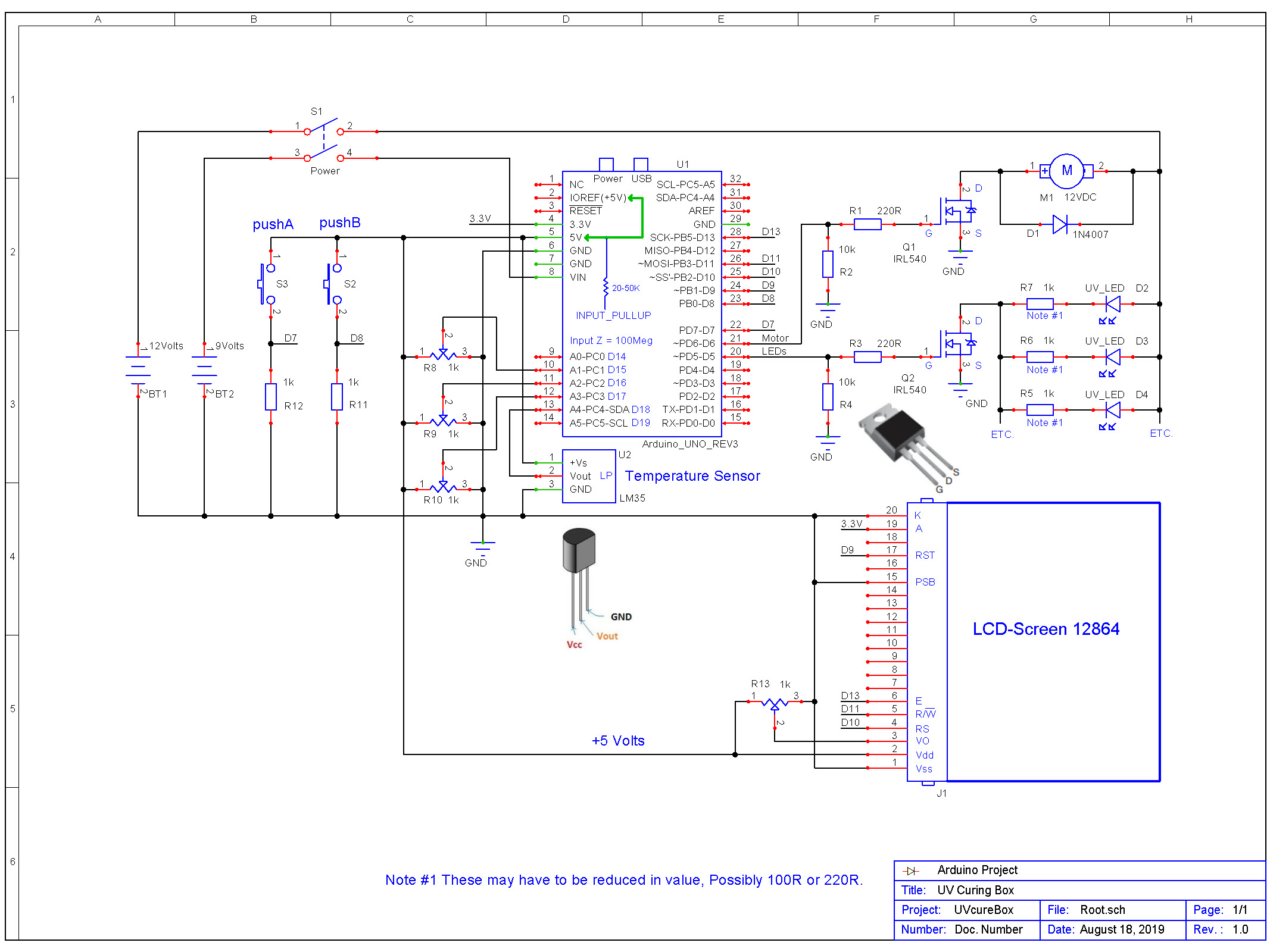 UV Light exposure unit - Page 3 - General Guidance - Arduino Forum