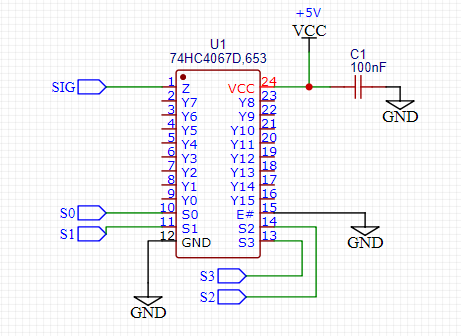 Cd74hc4067 arduino - LEDs and Multiplexing - Arduino Forum