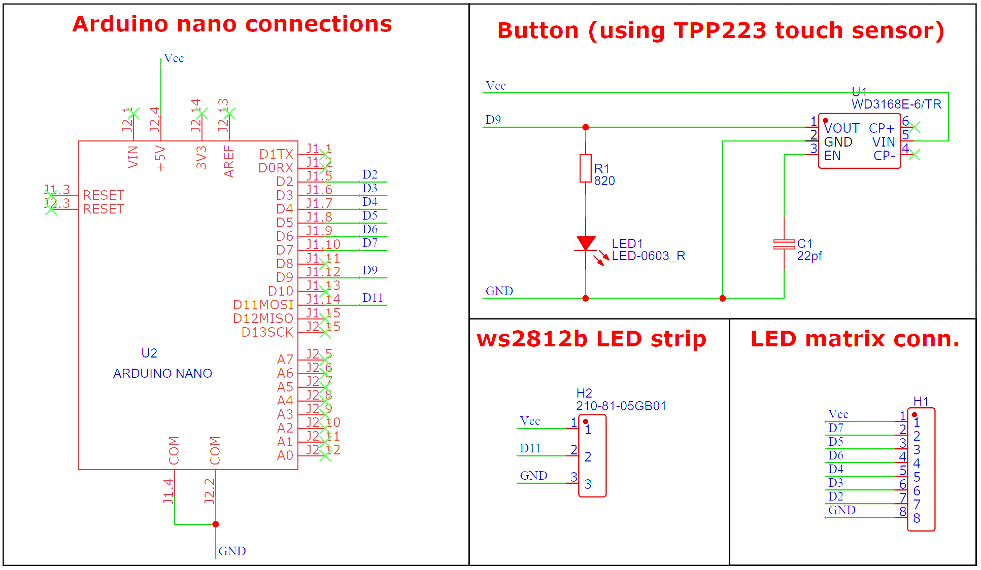 Troubles with two programs - LEDs and Multiplexing - Arduino Forum