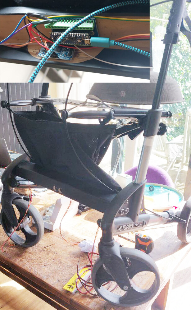 Walker aid for visually impaired elderly person Page 2 Product