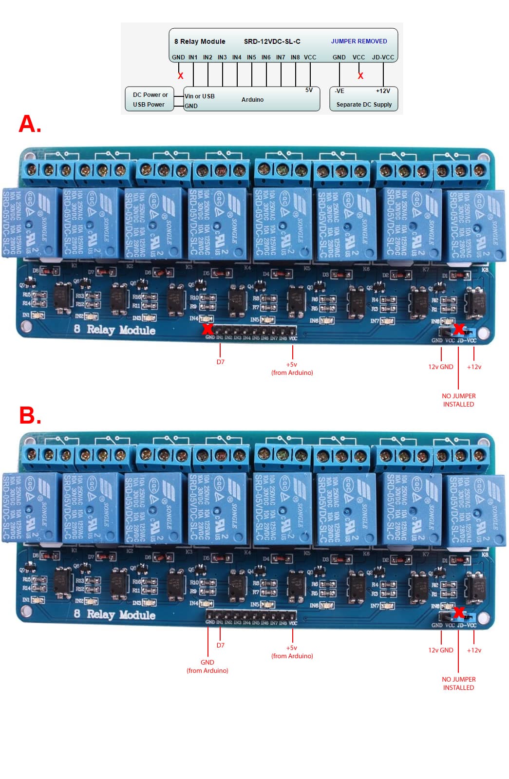 8-channel relay board help (only some working?) - Page 2 - General ...