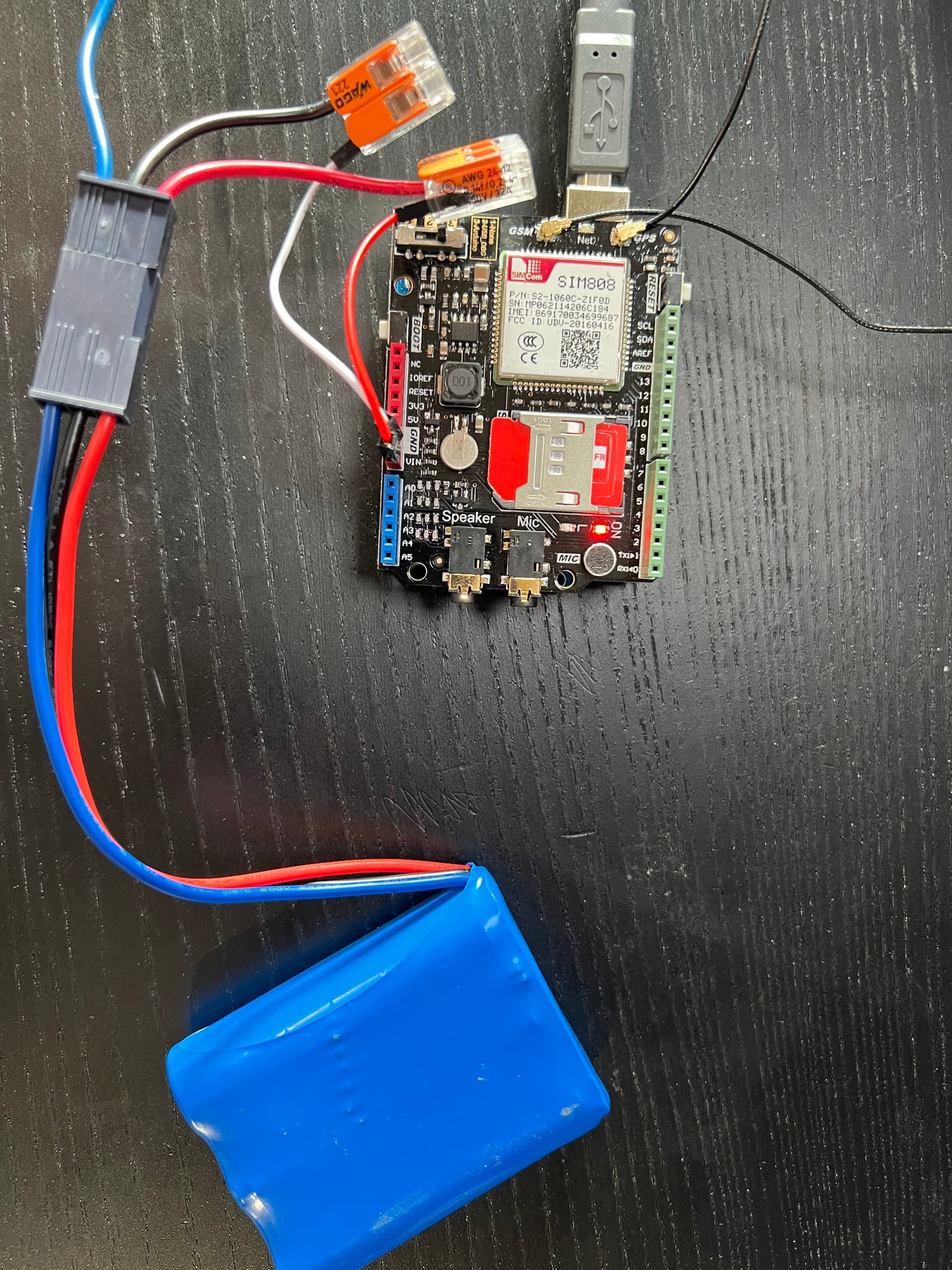 Utilisation simultanée d'un module GPS et d'un GSM SIM808 - Français ...