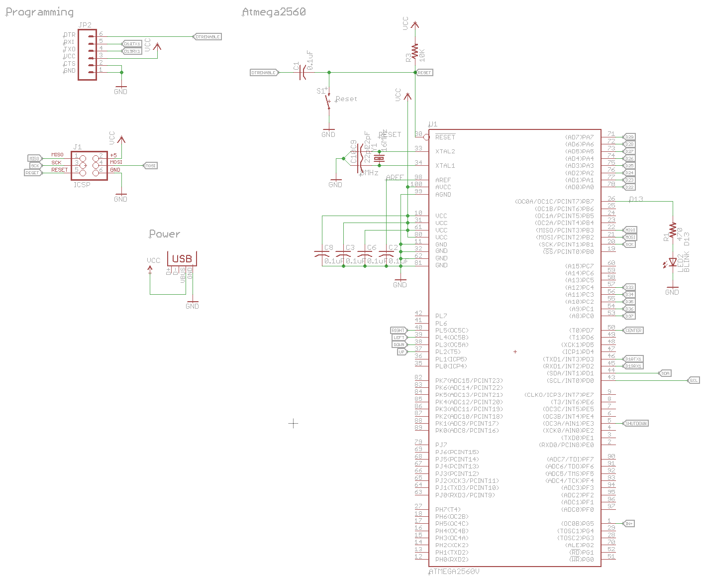 ATMega2560: Does FTDI work on any RX/TX line? - Programming - Arduino Forum