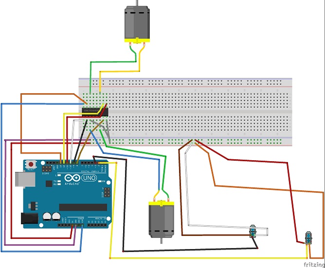 LINE FOLLOWING MOTORS NOT WORKING - General Guidance - Arduino Forum