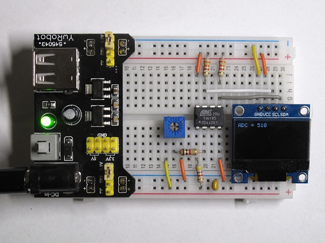 ATTiny85 only reading 0-255 on analogue in - Page 2 - General Guidance ...