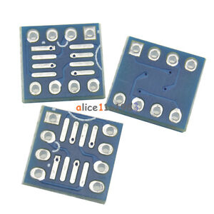 50PCS SOP8 SO8 SOIC8 TO DIP8 Interposer board pcb Board Adapter Plate