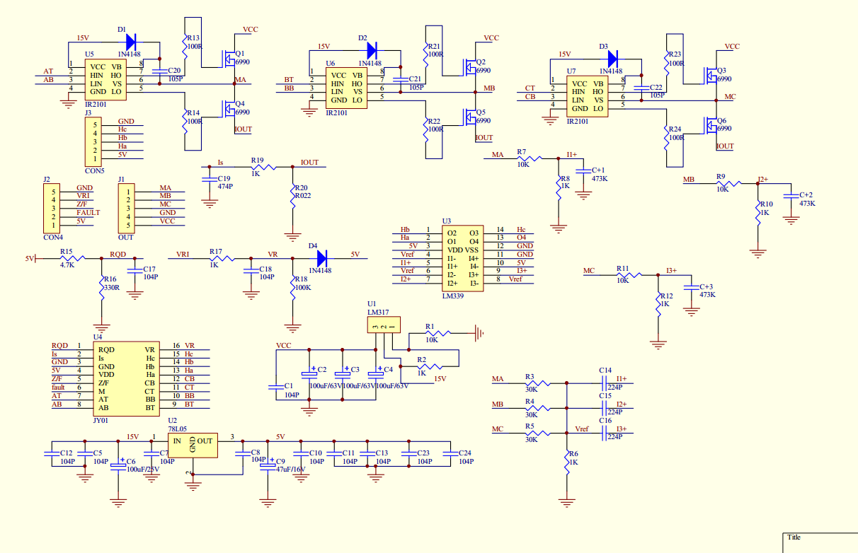 Bldc Motor Controller Circuit Diagram