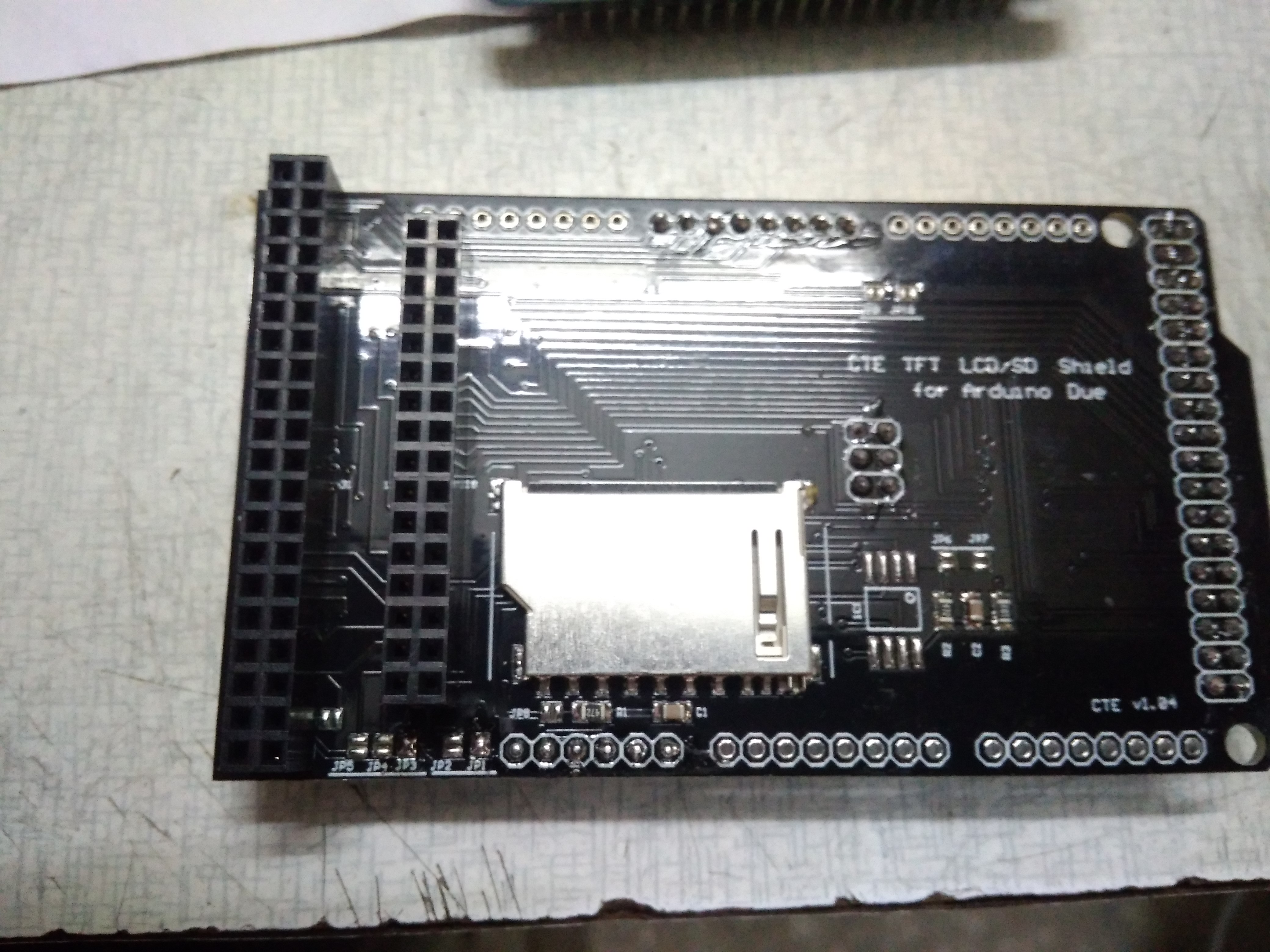 7 cte tft lcd sd shield for arduino mega made in china
