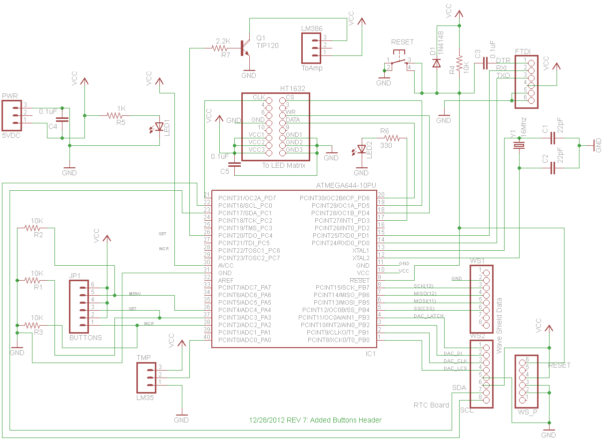 How to eliminate audio noise in my LED clock? - Project Guidance ...