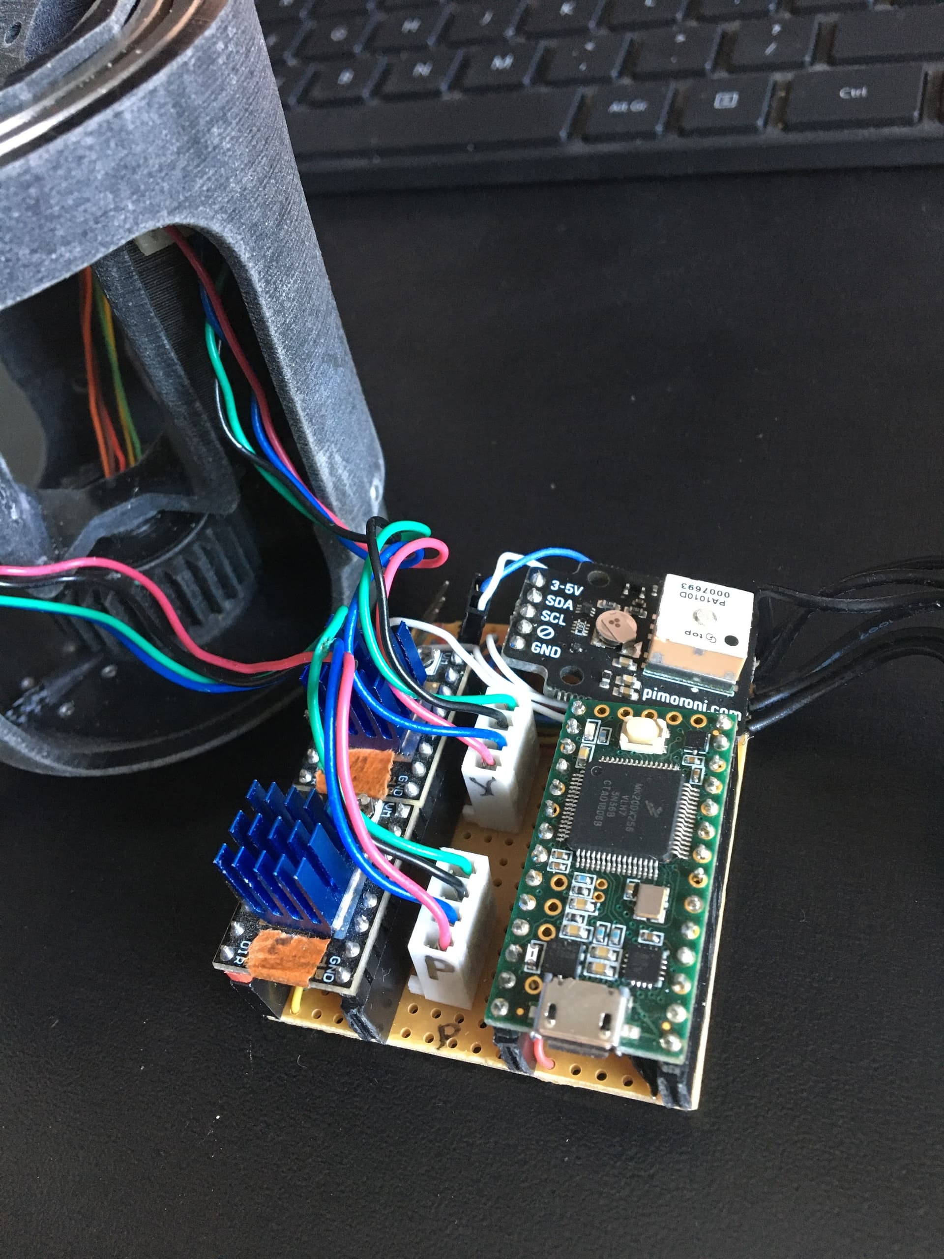 Stepper Driver enable pin has no effect TMC2208, AccelStepper, Teensy3.2 Motors, Mechanics