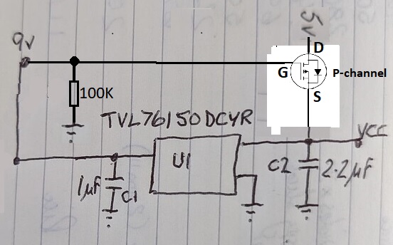9V 5V autoswitch