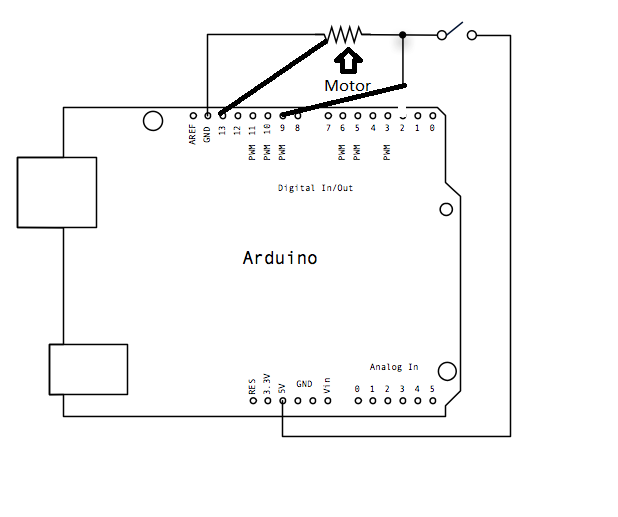 Button activated motor with 3 second run time - Motors, Mechanics ...